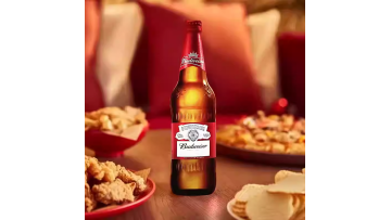 Product Introduction: Budweiser Draft Beer (330ml Aluminum Can)