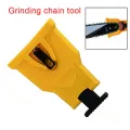 Teeth Sharpener Saw Chain Sharpener Bar-Mounted Fast Grinding Electric Power Chainsaw Chain Sharpener Woodworking Tools