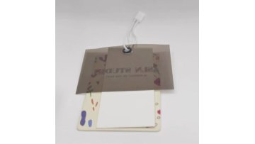 Special material hang tag