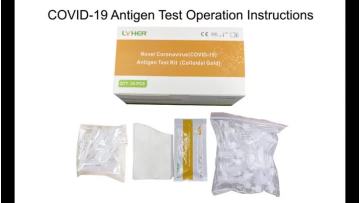 Coronavirus (COVID-19) Antigen Test Kit (Colloidal Gold)