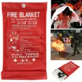 1M*1M Fire Blanket Fiberglass Fire Flame Retardant Emergency Survival Fire Shelter Safety Cover Anti fire blanket