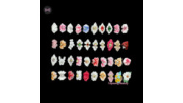 Toyoung Handmade Kawaii Nail Art Charms - 3D Acrylic Flower Stickers for Customized Decoration1