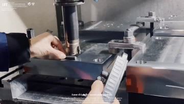 Two-color mold base processing