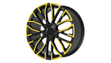 5x108 20-22 Inch Yellow Alloy Wheels for Tesla, Zeekr 001 & Zeekr X1