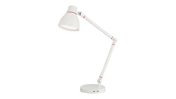 USB Charging Rechargeable Long Arm Dimming Table Lamp LED Folding Desk Lamp1