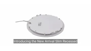 New Arrival Slim Recessed Round LED Panel Light1