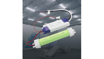 LED emergency driver with logo customization