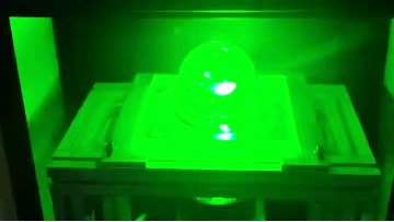 Enclosed Green Laser Subsurface Engraving Machine φ75mm