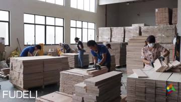 Handscraped Brushed Indoor flooring Chemical Style Hard Wax Oil Engineered Wood Flooring1