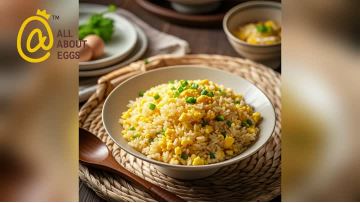 Frozen egg fried rice