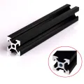 1PC BLACK 2020 V-slot European Standard Anodized Aluminum Profile Extrusion Linear Rail for CNC 3D Printer