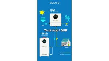 IP65 Hybrid Solar Inverter+15kWh Battery System