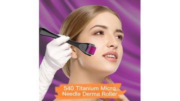 Derma Rolling System Dermaroller 540 Needles Treatment 0.2/0.25/0.3mm derma needle jade roller microcurrent face1