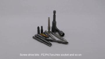 Standard M8 material S2 steel sand blast hex socket drive bit1