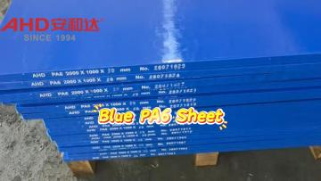 Blue PA6 Sheet