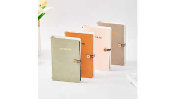 Washed Kraft Paper notebook 3 books a set