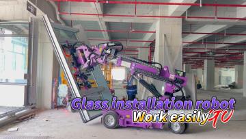 Work easily with 800kG Glass robot