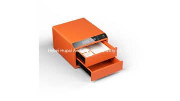 leather jewelry safe box