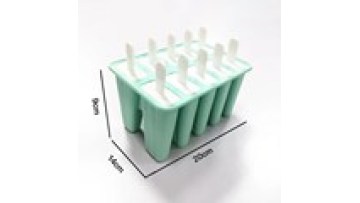 DIY Silicone Popsicle Ice Cream Mold 10 sticks Silicone Ice Cream With Lid Silicone Popsicle Ice Cream Mould BPA free1