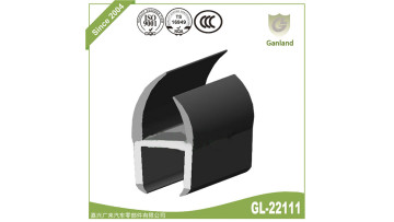 Shipping container sealing strip