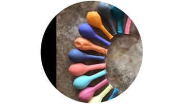 Factory directly sale 3 D round natural latex balloons for Valentine's Day1