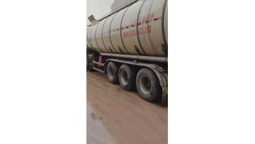 Heat transfer oil conveying and loading