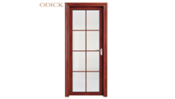 Cheap Price Aluminium  Doors Latest Designs Aluminum Alloy Frame Hinged Interior Swing Door1