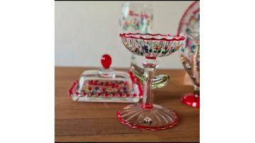 Elegant Glass Tableware Set – Shatter-Resistant & Dishwasher Safe for Stylish Dining