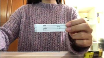 1 Meters Paper Tape Measure