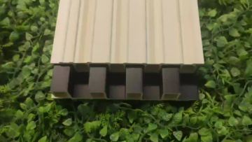 wooden grain wpc wall panels indoor decoration1