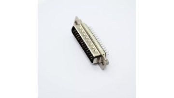 Three Row Stamped Pin D‑SUB Male Connector