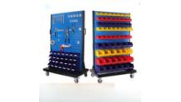 Factory Direct Selling Wall Hanging Panel Board Metal Pegboard for Parts Bin Organizer Rack Display Shelf1