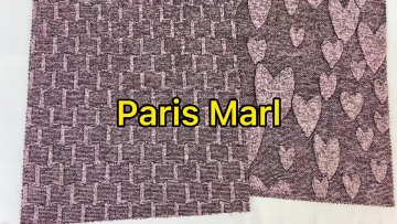 Manufacturer selling hot design Paris Marl jacquard fabric for sweater women1
