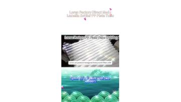PP plate tube media packing for lamella clarifier 