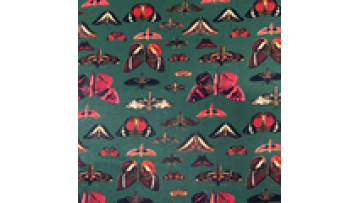 Wholesale 100% Polyester Stretch Duchess Digital Printed Satin Silk Woven Fabric Suit Lining Printing1