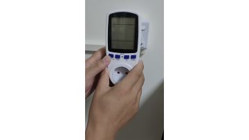 Wattmeter Power Meters Plug Electricity Usage Monitor Voltage AC Power Consumption Meter