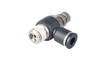 NSE Push In Plastic Pneumatic Air Flow Speed Control Valve 4mm 6mm 8mm 10mm 12mm M5 M6 1/8′′ 1/4′′ 3/8′′ 1/2′′1
