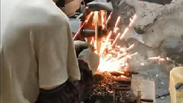 Lost wax casting of mechanical parts