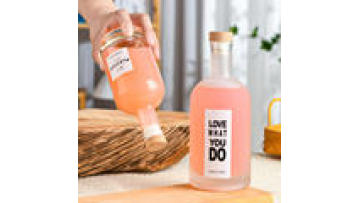 Custom Empty Vodka Bottle 375ml 500ml 750ml Glass Bottle for Liquor with Cap1