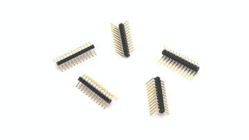 1.0mm Pitch Pin header Connector Single Row Right Angle PC2.6 H1.0mm 12P