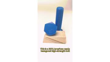 ASTM-A325 Blue High Strength Hexagon Bolt