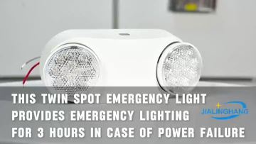 UL list  two head emergency light