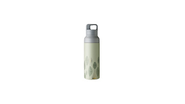 Insulated 20 oz standard mouth water bottle with push button