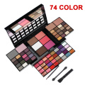 74 Color/Box Eyeshadow Makeup Set Waterproof Eyeshadow Palette Professional Lip Gloss Kits Blush Foundation Makeup maquillaje