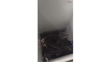 single shaft shredder for hard plastic recycling 