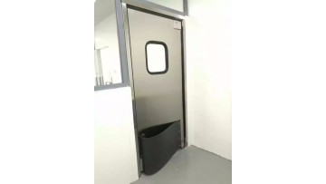 Stainless steel traffic doors