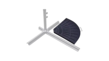 High Quality Stainless Steel Resin Parasol Base Umbrella Stand Holder for Hotel1