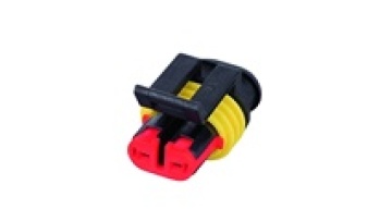 Tyco 282080-1 2 Pin Waterproof Wire Male Auto Connector - Search Engine1