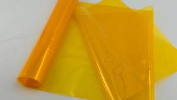Flexible Super Clear PVC Orange