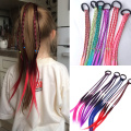 New Cute Girls Elastic Hair Rope Rubber Bands Braides Hair Accessories Wig Ponytail Hair Ring Kids Twist Braid Rope Hair Braider